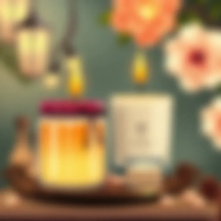 Unique Handcrafted Candles Handcrafted candles with unique designs and scents