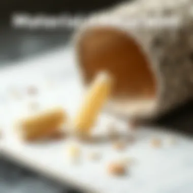 Material Comparison for Bag Threads Visual comparison of materials used in bag threads