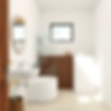 Minimalist Bathroom Design Minimalist bathroom showcasing simplicity and functional elegance