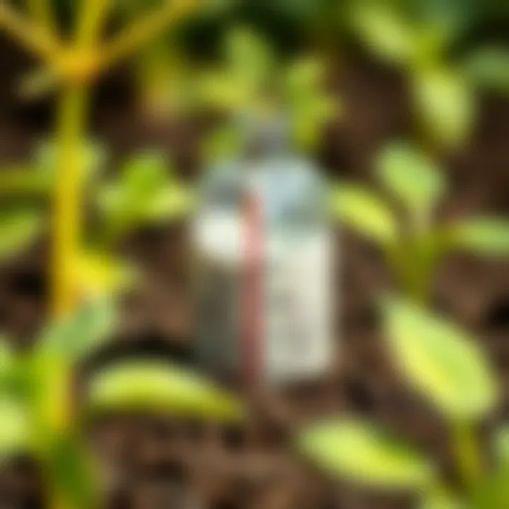 Soil moisture measurement for plants