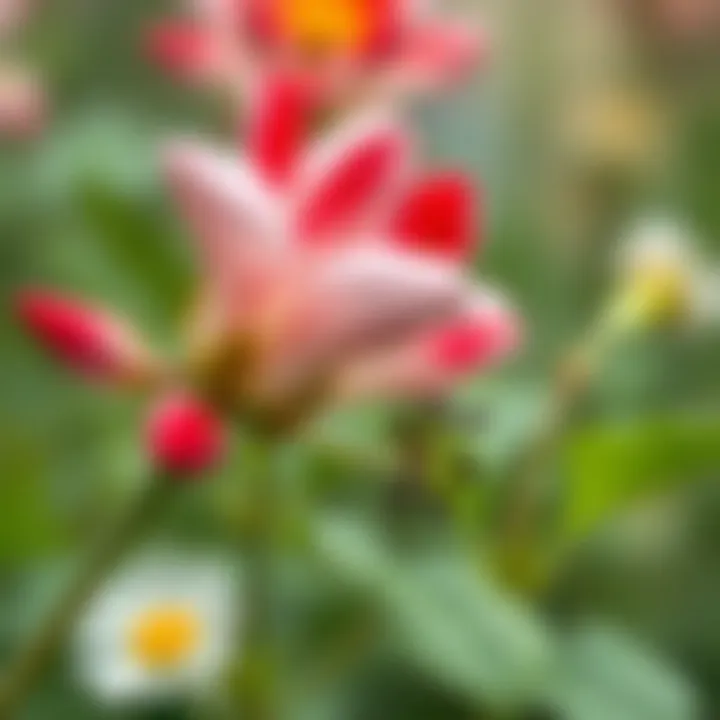 Unique Characteristics of Seasonal Flowers Close-up of a seasonal flower exhibiting its unique characteristics