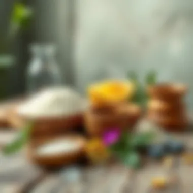 Natural whitening ingredients for filters