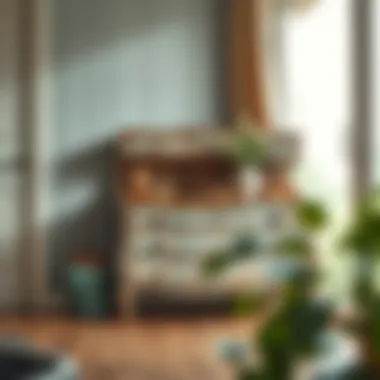 Distressed Vintage Furniture An artistic display of distressed furniture with a vintage finish