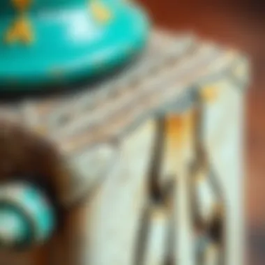 Transformed Weathered Object A close-up of a weathered object transformed through aging techniques