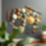 Innovative Wall Art Innovative wall art showcasing unique materials