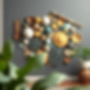 Innovative Wall Art Innovative wall art showcasing unique materials