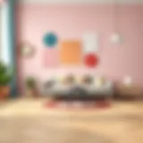 Diverse Color Palette for Home Interiors A color palette showcasing various interior paint options