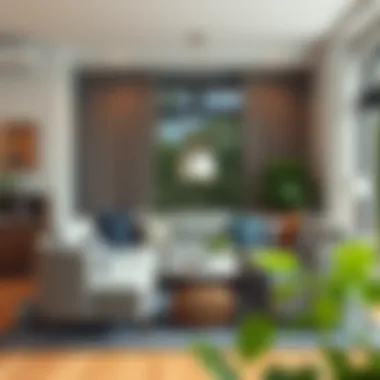 Inviting living area showcasing comfortable seating