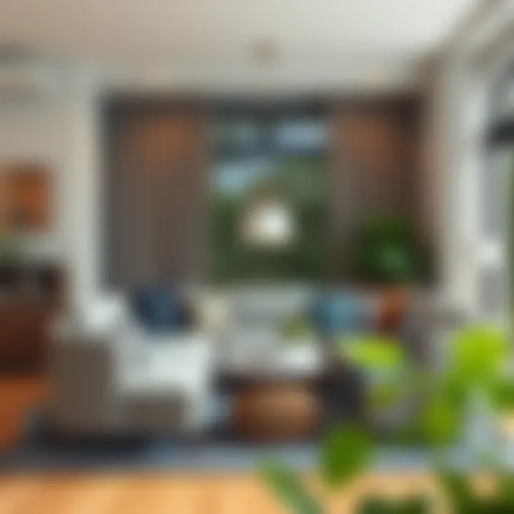 Inviting living area showcasing comfortable seating