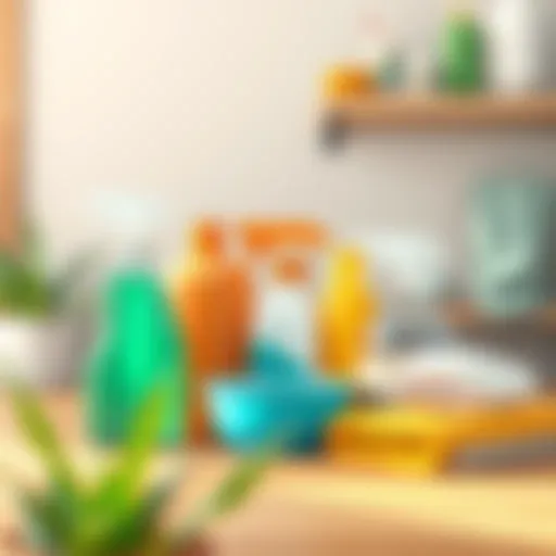 Essential cleaning supplies for home maintenance