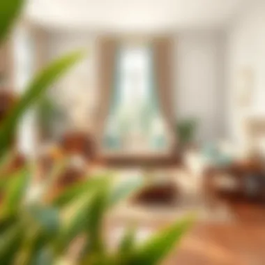 Balanced Furniture Arrangement in Feng Shui Arrangement of furniture to create balance in a space.