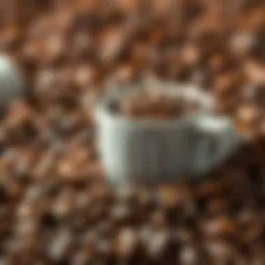 The Essence of Quality Coffee Beans Rich coffee beans ready for brewing