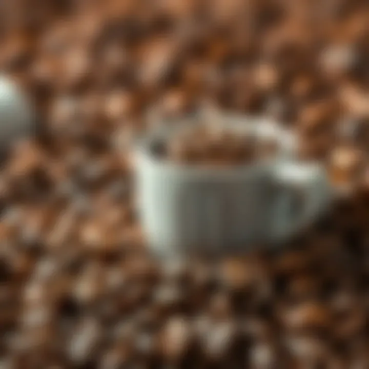 The Essence of Quality Coffee Beans Rich coffee beans ready for brewing