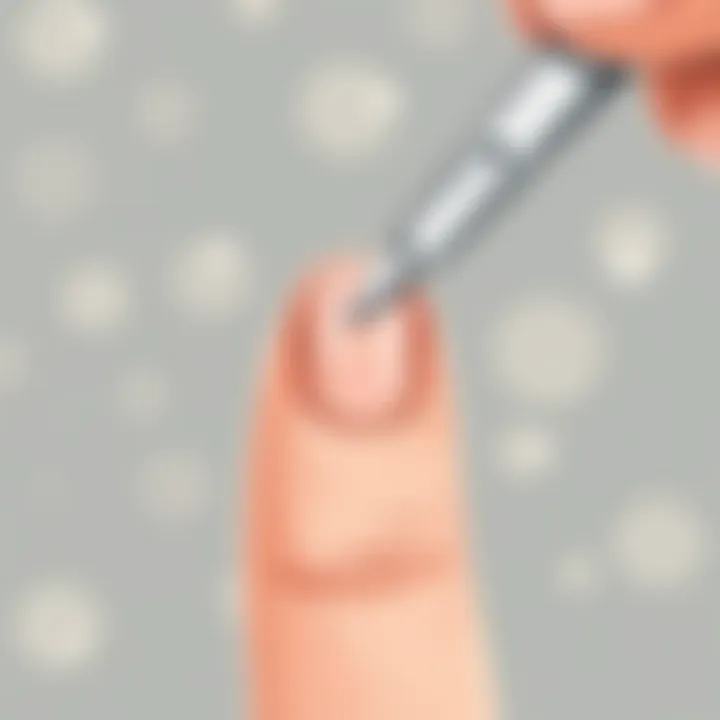 Demonstration of gentle nail removal technique