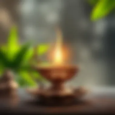 Intricate design of incense holder