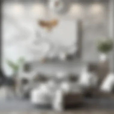 Artwork Emphasizing Silver Gray A finished artwork featuring silver gray as the main color.