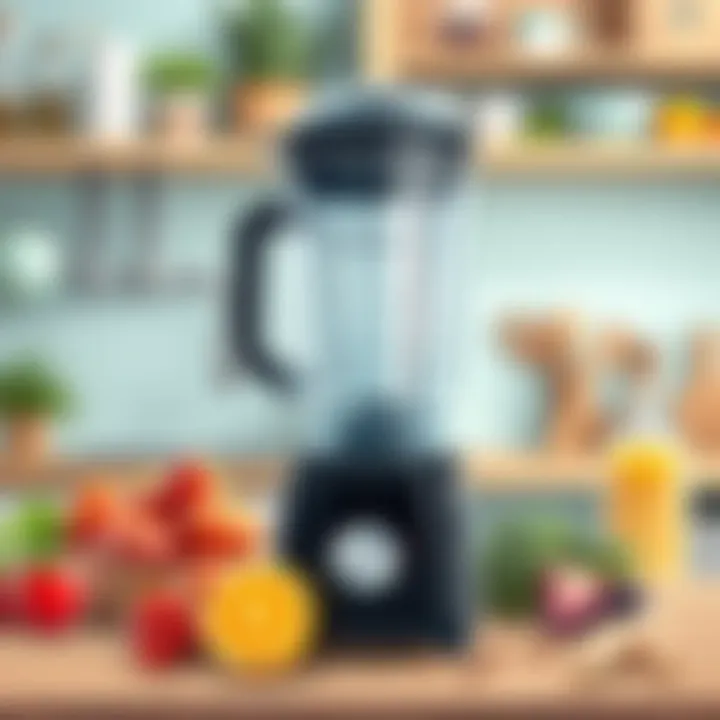 Versatile High-Tech Blender High-tech blender showcasing versatility