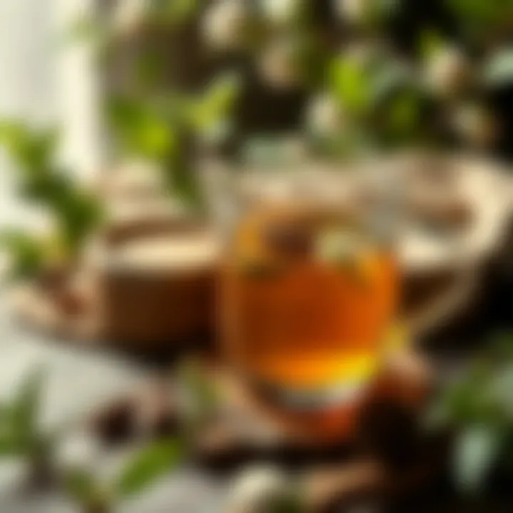 Different linden tea brewing methods