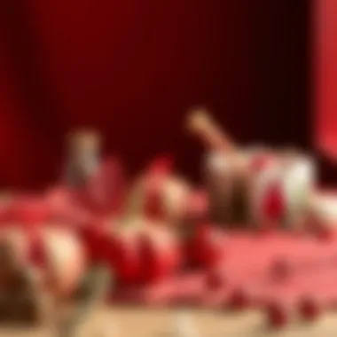 Craft projects featuring red color