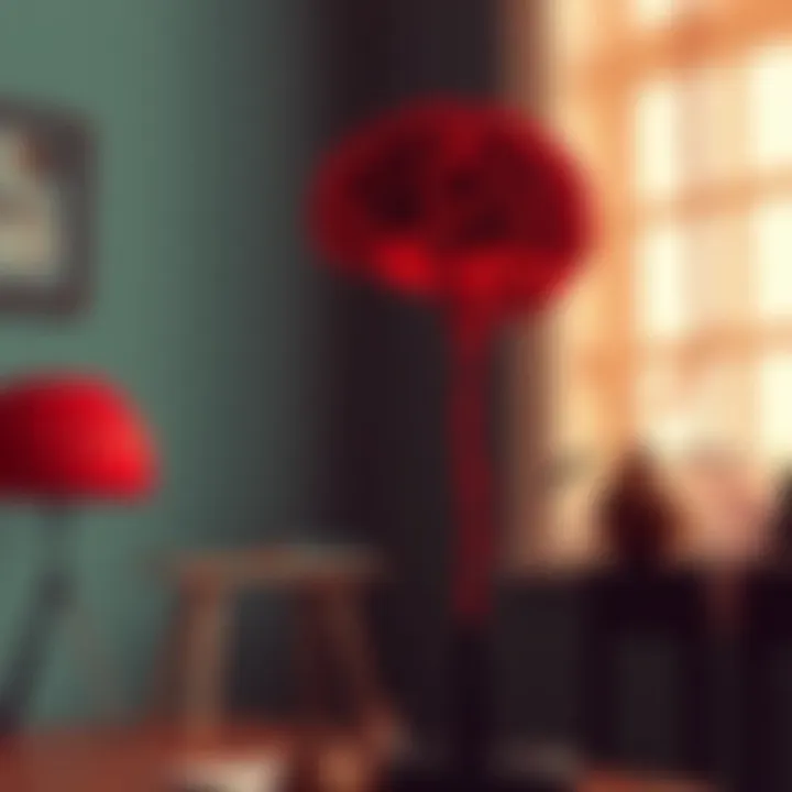 Psychological effects of red in art