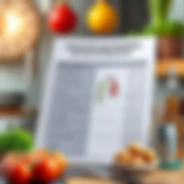A checklist highlighting legal requirements for starting a food business