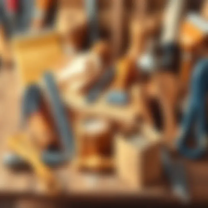 Tools and materials for table making