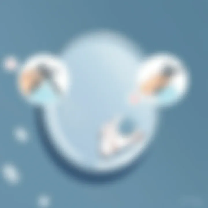 Step-by-step mirror cleaning demonstration