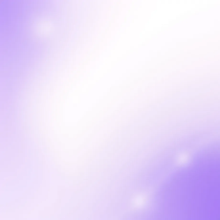 A gradient showing the transition from purple to white
