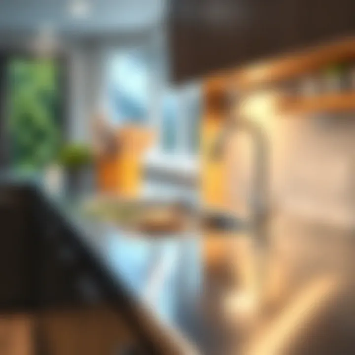 Robust Stainless Steel Countertop Durable stainless steel kitchen countertop