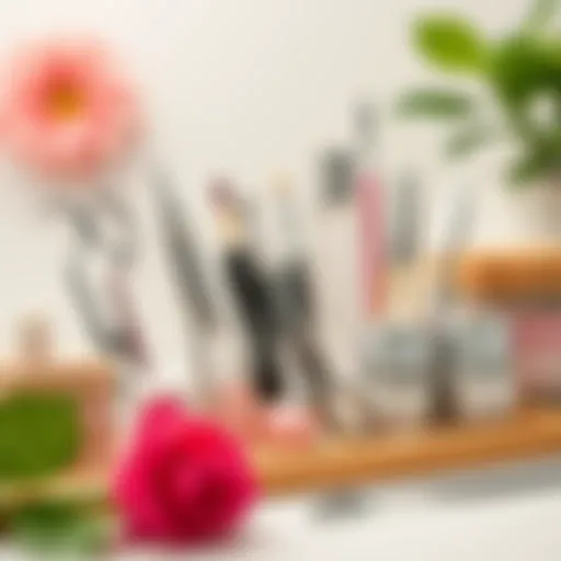 Essential Tools for Nail Care An elegant display of nail care tools