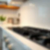 A pristine stovetop gleaming after thorough cleaning