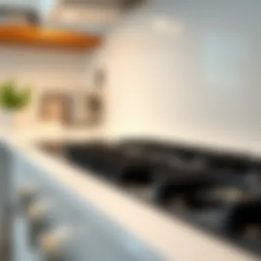 A pristine stovetop gleaming after thorough cleaning