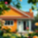 A vibrant exterior paint palette for prefabricated homes