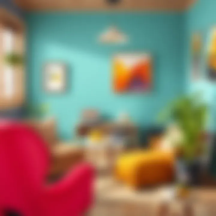 Understanding Color Theory An artistic representation of color theory concepts in a visually appealing layout.