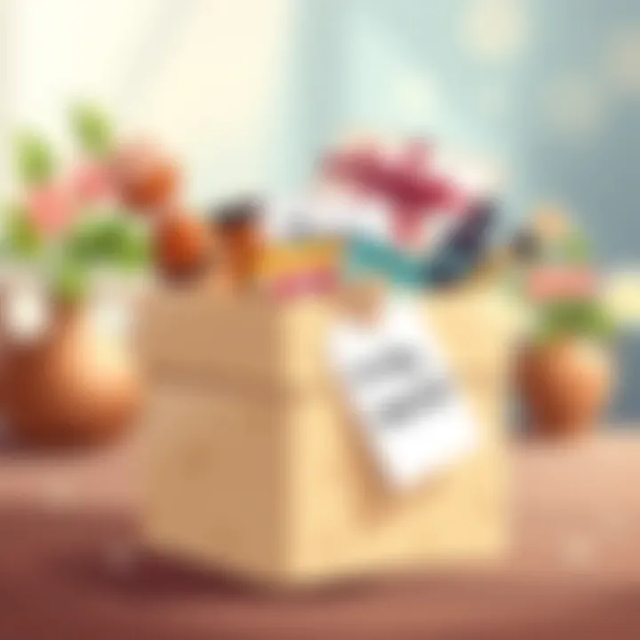 Personalized Handmade Gift A handmade gift box filled with personalized items