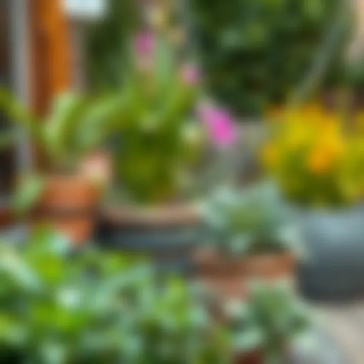 Natural Beauty of Sinek Kovanı Plants in Outdoor Setting A serene outdoor setting featuring sinek kovanı plants, emphasizing their natural beauty.